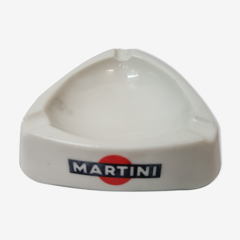 Martini glass triangular ashtray