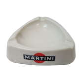 Cendrier triangulaire verre Martini