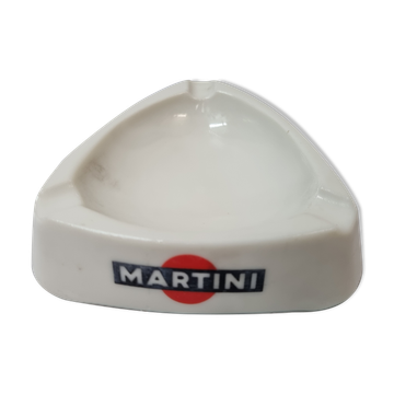 Martini glass triangular ashtray
