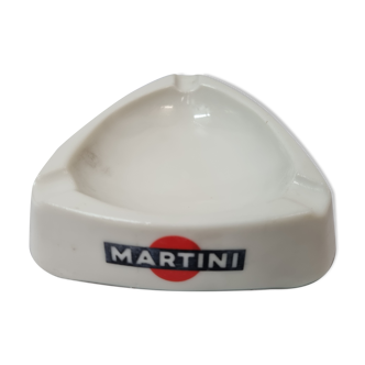 Cendrier triangulaire verre Martini