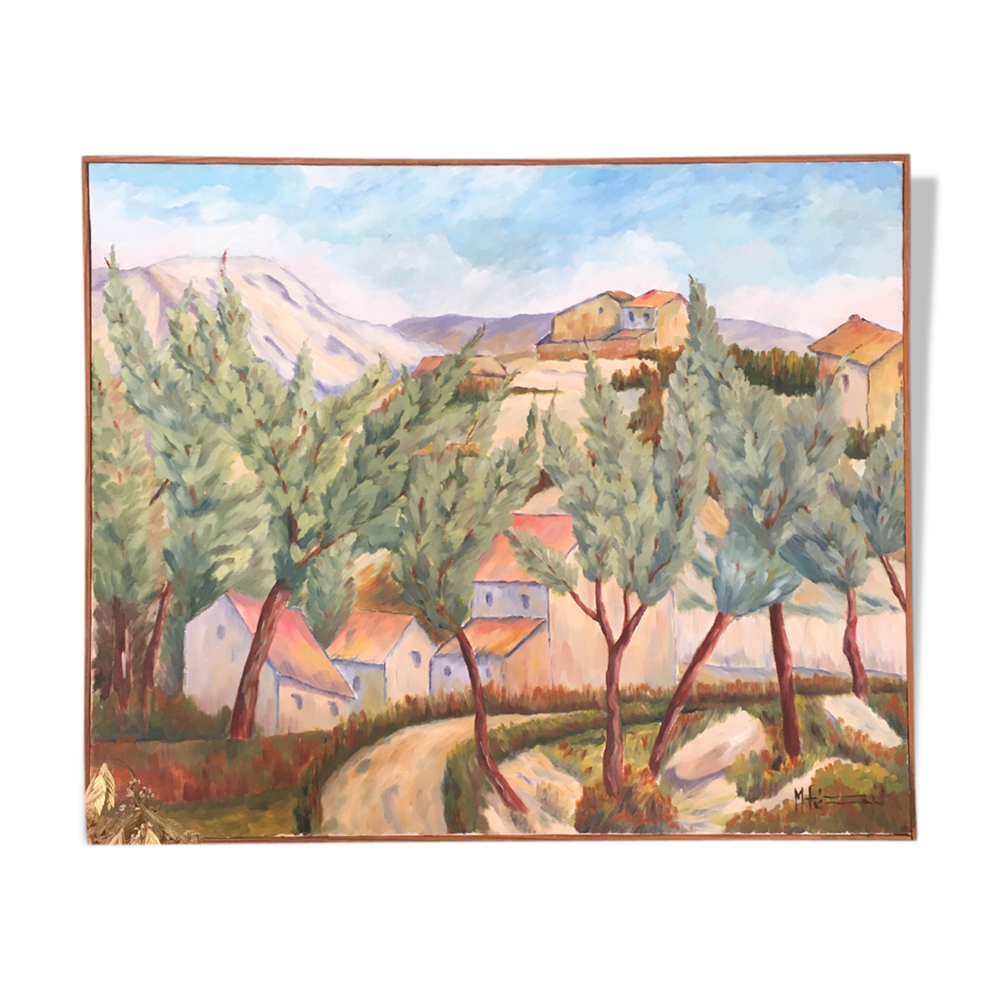 Huile sur toile