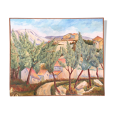 Oil on canvas