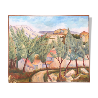 Oil on canvas