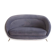 Grey velvet sofa by Guglielmo Veronesi for ISA, circa 1950.