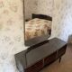 Vintage dressing table with large mirror – 1950s/60s furniture