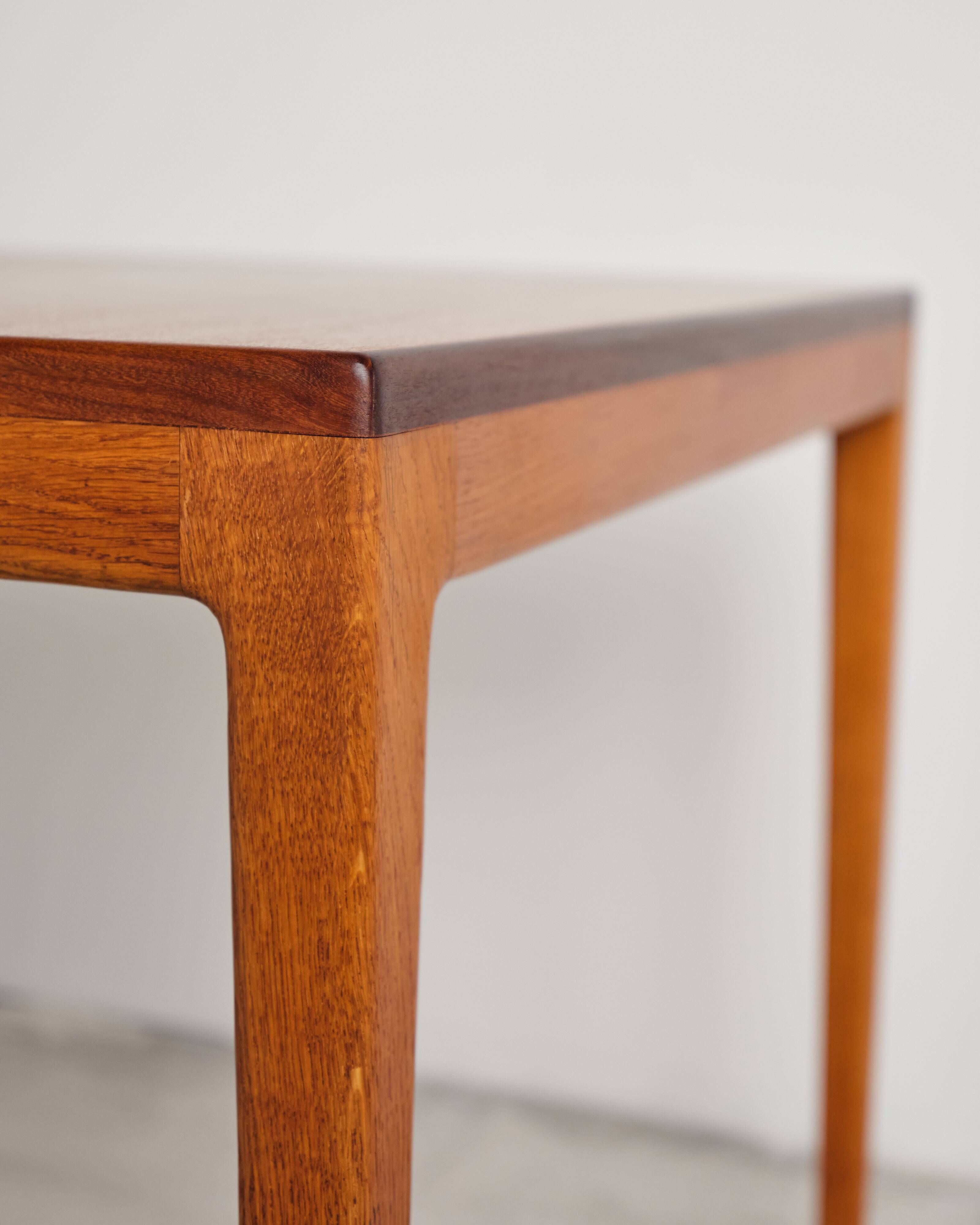 Table extensible en teck par Hartmut Lohmeyer pour Wilkhahn