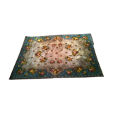 Tapis fleuri vintage 162x237cm