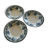 Hollow plates pink pattern, iron earth