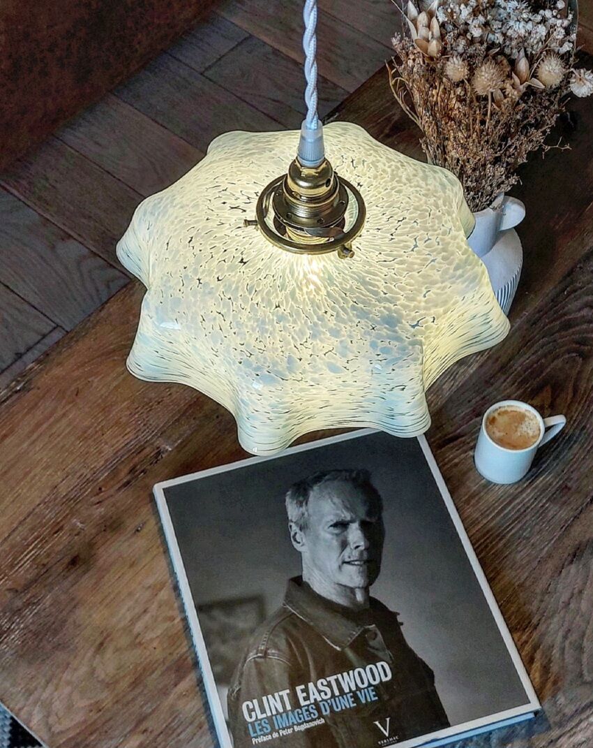 Clichy glass pendant light