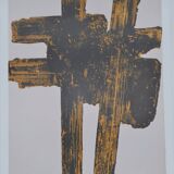 Pierre Soulages: Etching 18th century - Original signed poster