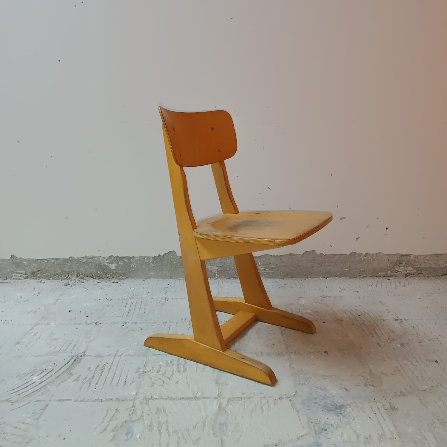 Casala vintage school chair 1960