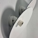 Enamelled sheet metal wall lights