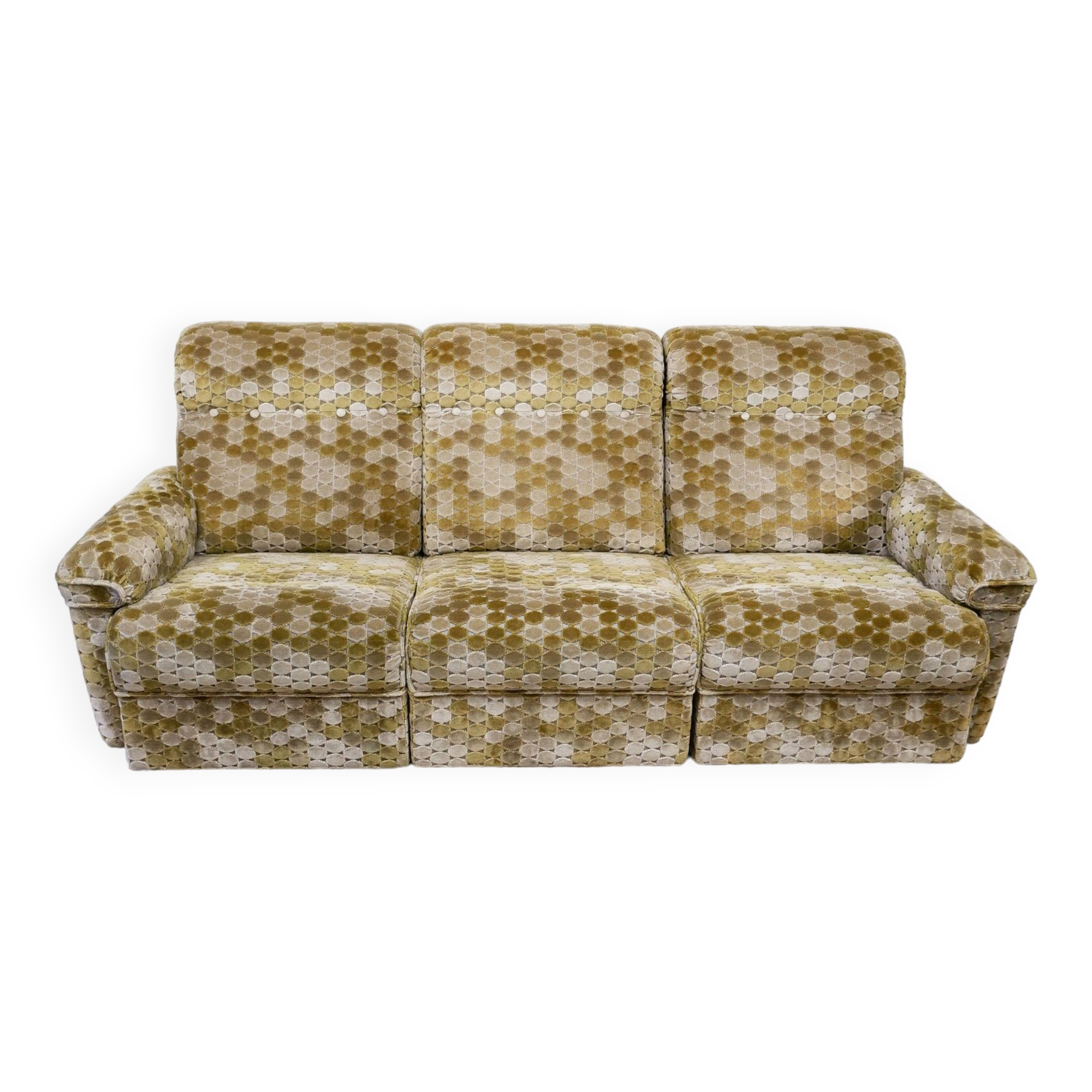 Vintage 3 seater sofa, 1970s