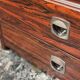 Rosewood bedside tables