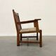 Oak armchair from the School of The Hague, Dutch Art Deco circa 1920 (1 of 2)