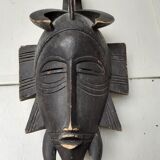 Masque africain avec ibis