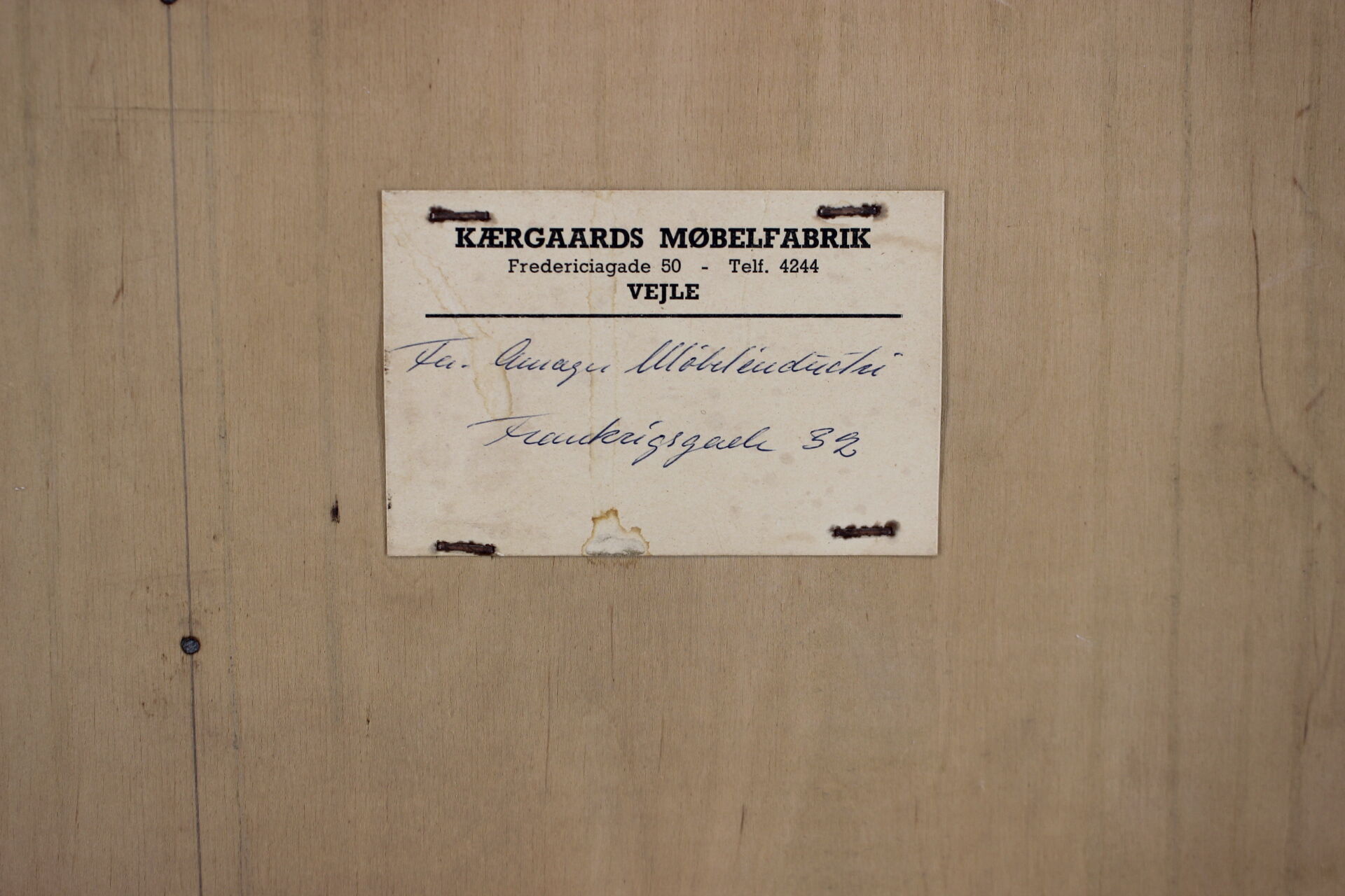 Cabinet by Kaergaards Mobelfabrik, Denmark 1960