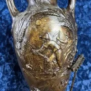 François Moreau: Large pair of vases from the Napoléon III period