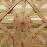 Old teak palanquin roof dome