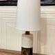 Scandinavian design ceramic lamp 1950.