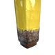 Strehla Vase 1224/24 – Germany, 1970s, fat lava, yellow glaze