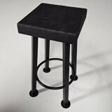 Set of 3 brutalist stools, Belgium, 1970.