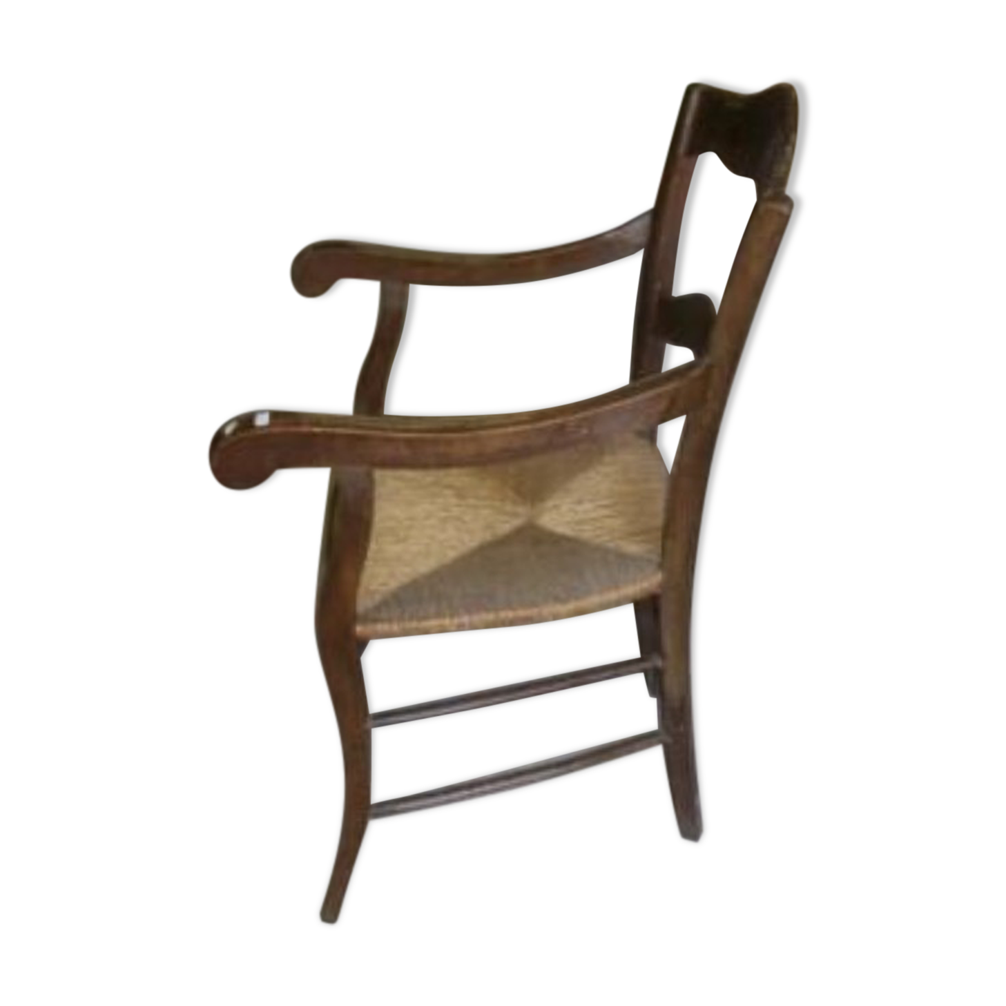 fauteuil Louis Philippe en noyer