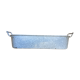 Flower pot, enamelled sheet metal flower pot