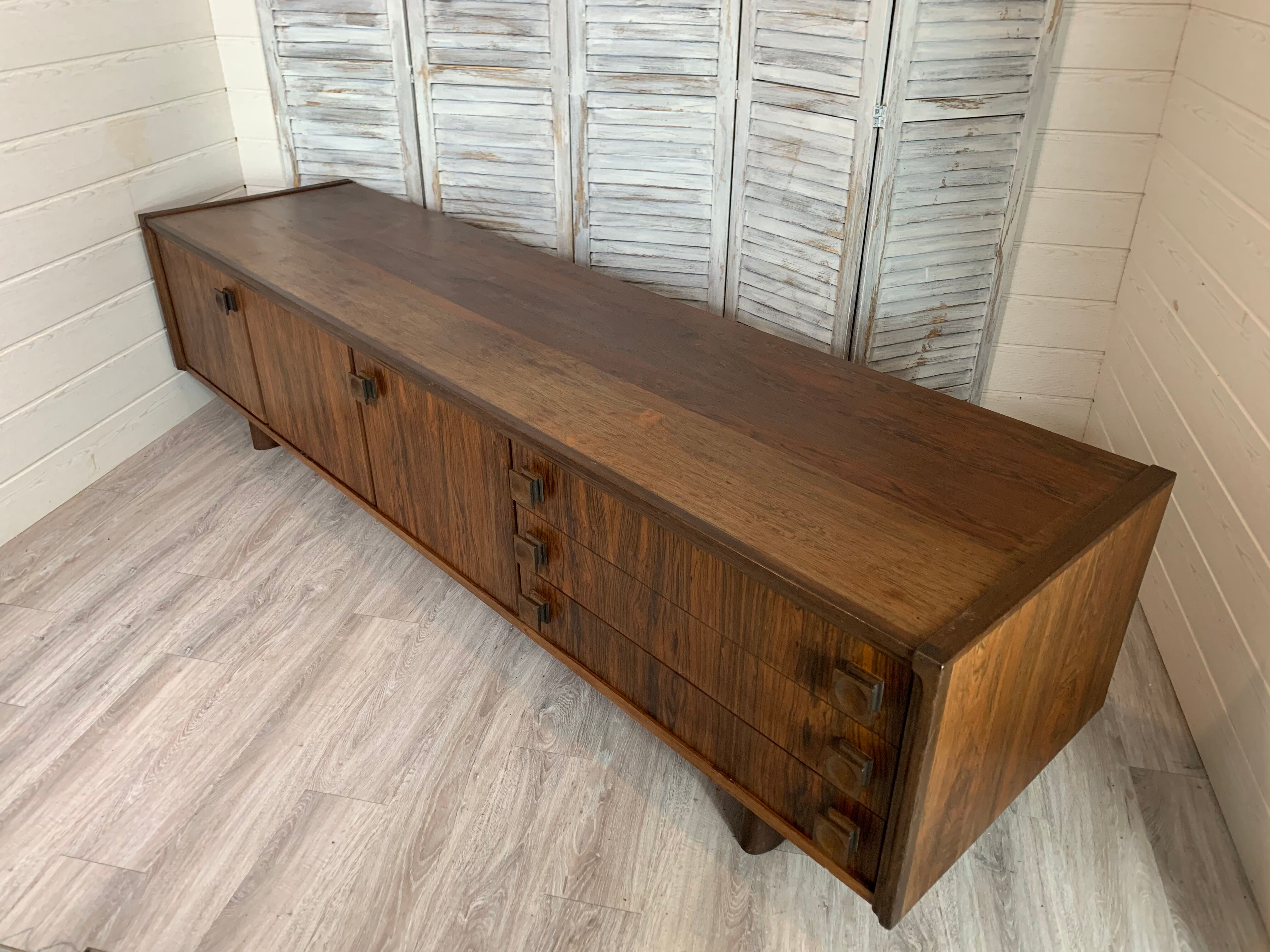 Scandinavian rosewood row 1960