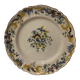 Plate Emile Galle Saint Clément around 1900