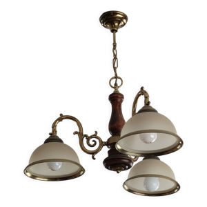 Lustre en bois