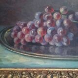Still life with grapes oil on canvas Steyaert