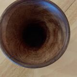Wooden vase