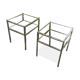 Pair of side tables