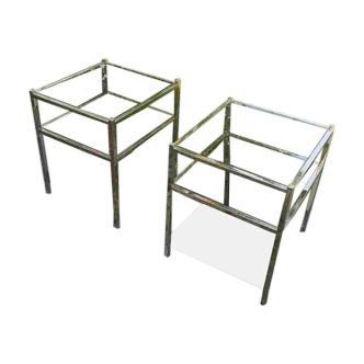 Pair of end tables