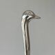 Metal foie gras spoon