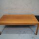 Scandinavian minimalist teak coffee table, 1960s