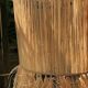 Suspension raphia franges