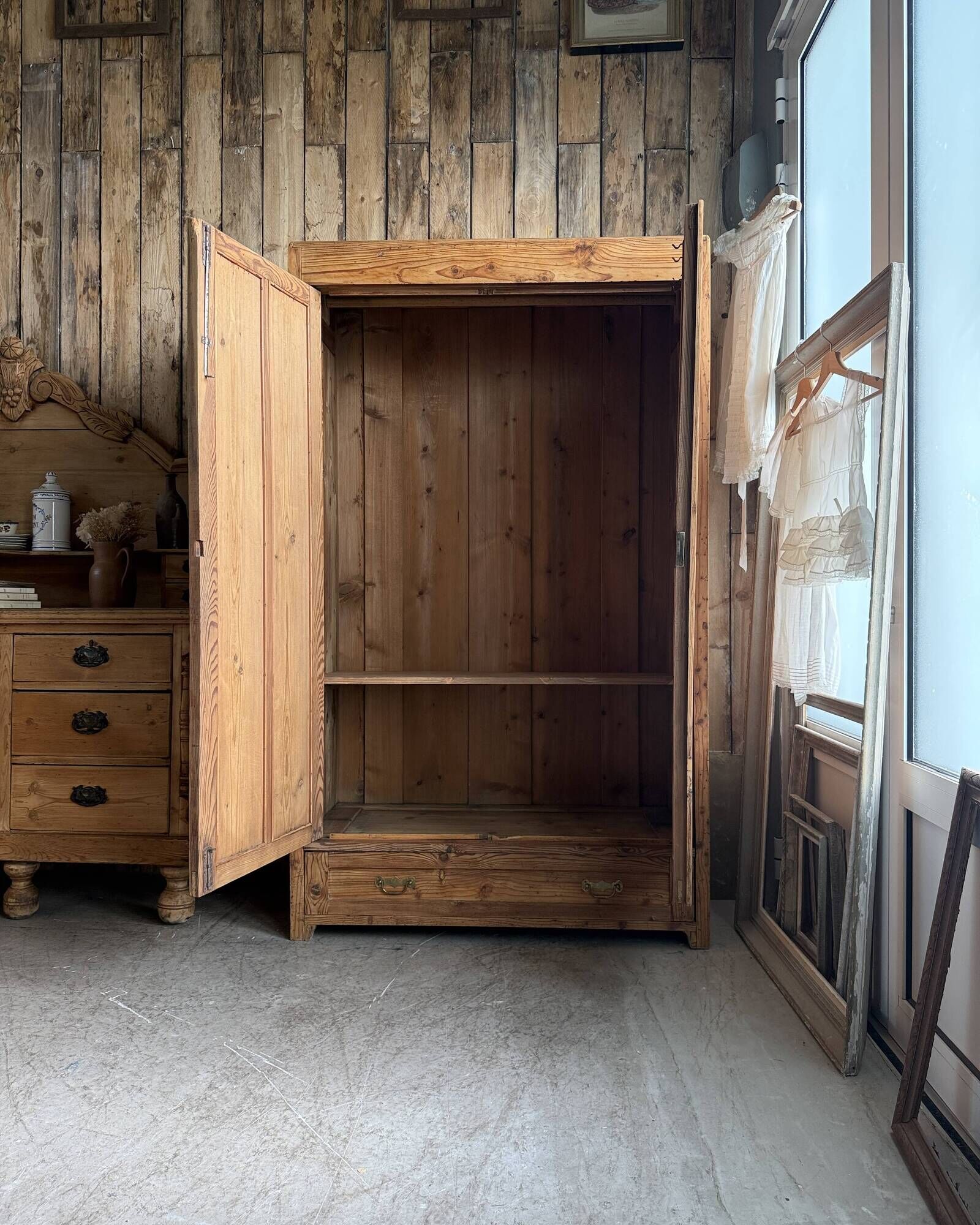 Czech Art Nouveau wardrobe