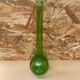 Antique Chianti Dame Jeanne Green Glass Bottle Large Vintage Model
