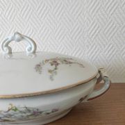 Soupière Légumière ancienne ovale contenance 600 ml