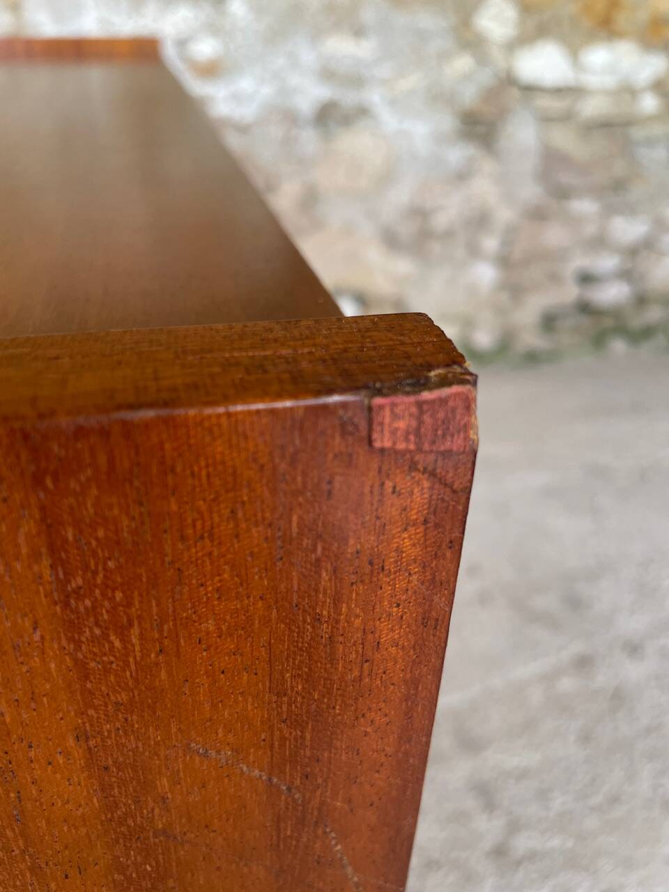 Scandinavian style teak chest of drawers, cira 60's