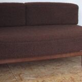 Sofa modular 70's table low seat/bed