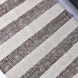 runner kilim carpet, runner wool kilim rug 207x72 cm natural wool rug