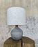 Vintage ceramic ball-shaped lamp