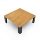 Square coffee table Eretteo by Orni Halloween for Artemide, 1970s