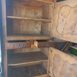 Standing man Louis XV in solid elm