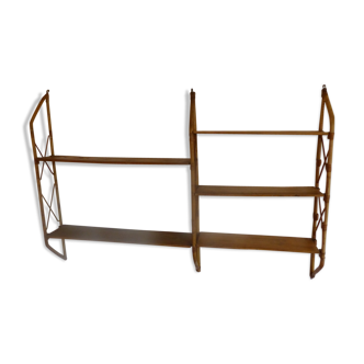 Shelf modular rattan vintage