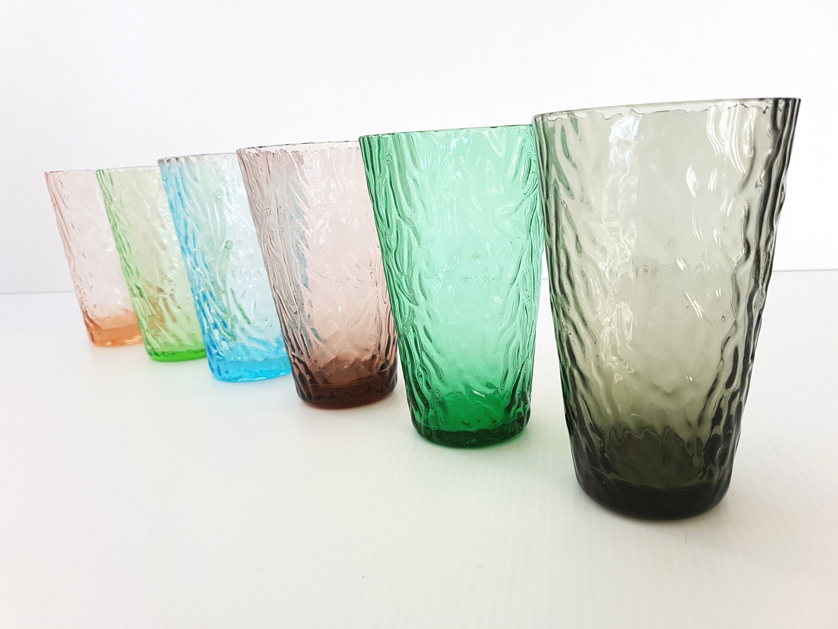 Tray & glass 1950 vintage