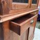Buffet library showcase honey patina between sea and mountains
